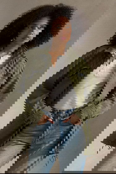 Яке Polo by Ralph Lauren Cotton M51 Field Jacket Зелено | 211941066, 0