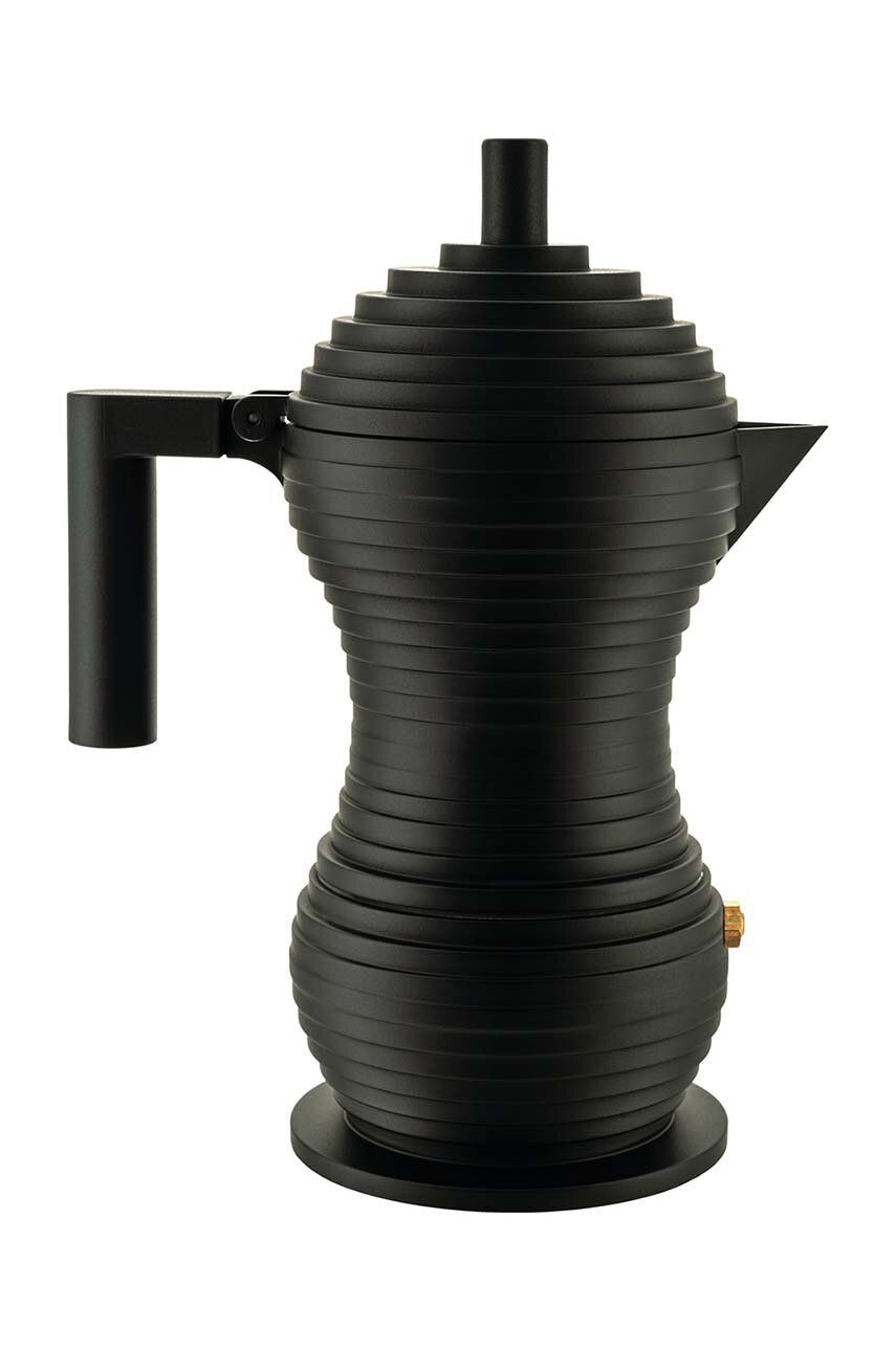 Домашен декор Alessi Pulcina Stovetop Espresso Maker - 3cup Черно | MDL02.3.BB, 0