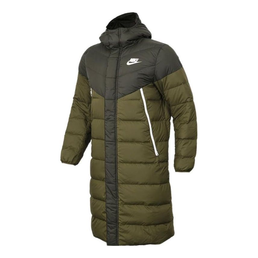 Парка Nike Nike Puffer Hooded Coat Зелено | AA8854-355, 0