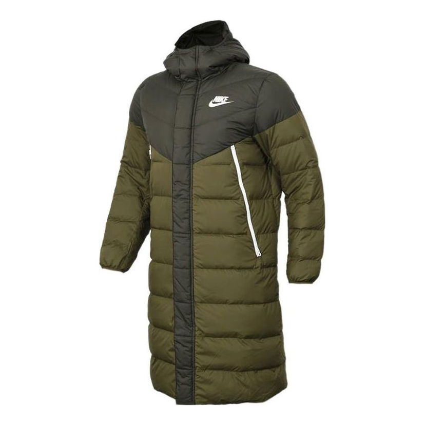 Парка Nike Nike Puffer Hooded Coat Зелено | AA8854-355