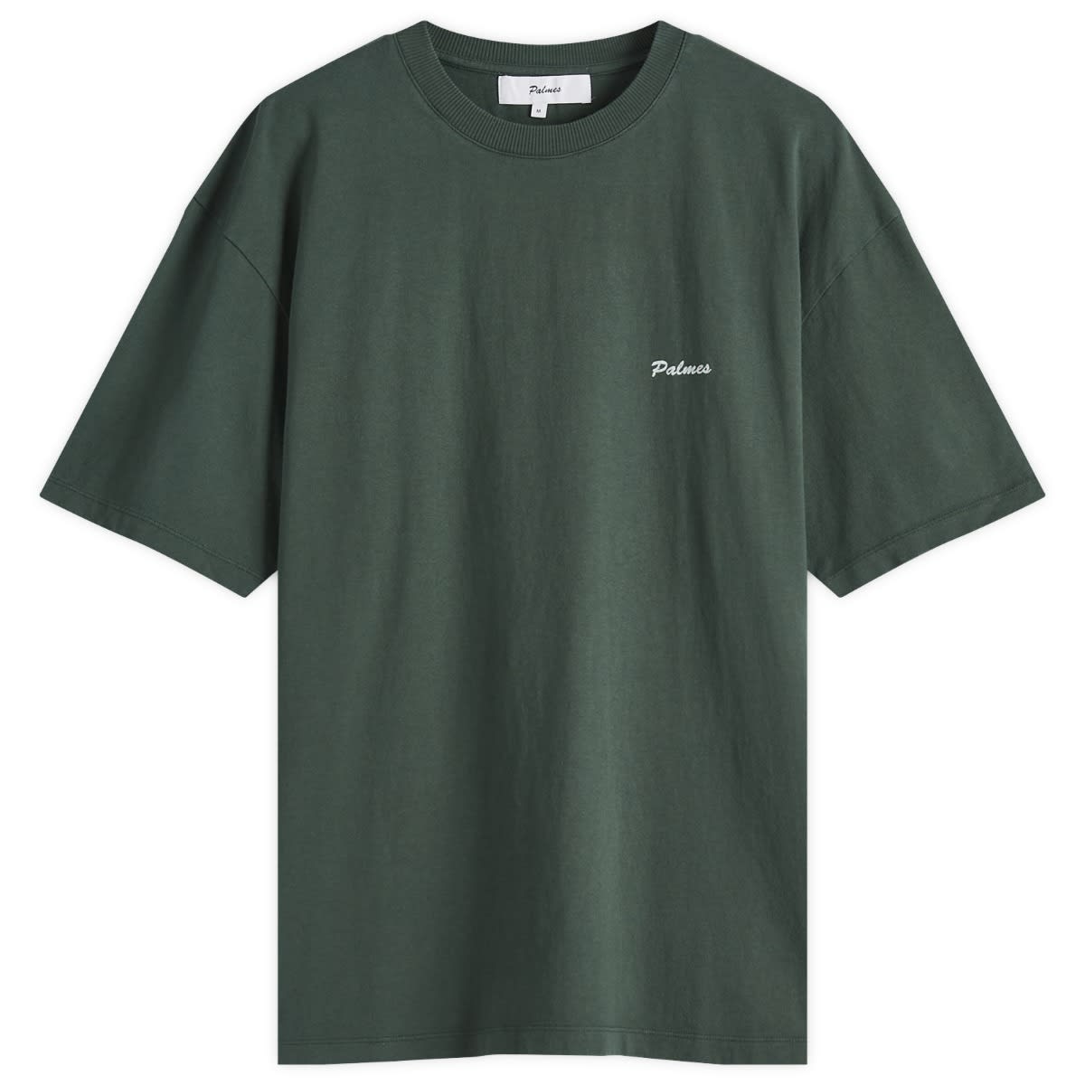 Тениска Palmes Palmes Chest Logo T-Shirt Зелено | P10-0026-771, 1