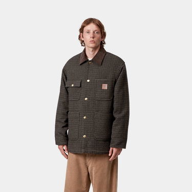 Палта Carhartt WIP Lowis Chore Coat Houndstooth Многоцветен | I035344_9, 2