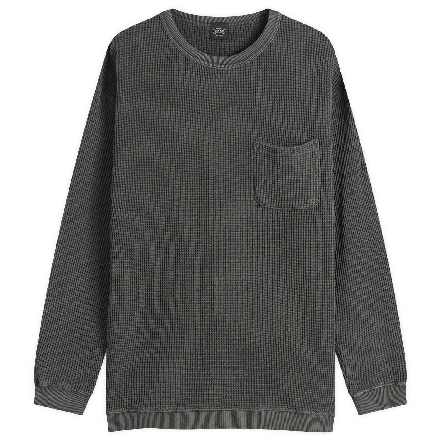 Тениска Manastash Heavy Snug Thermal Long Sleeve T-Shirt Сиво | 7925230012-010, 1