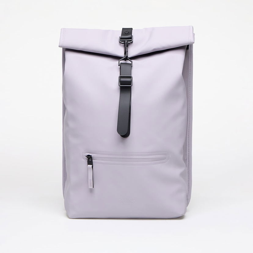 Раница Rains Rolltop Rucksack W3 Gray Лилаво | 13320 11 Flint