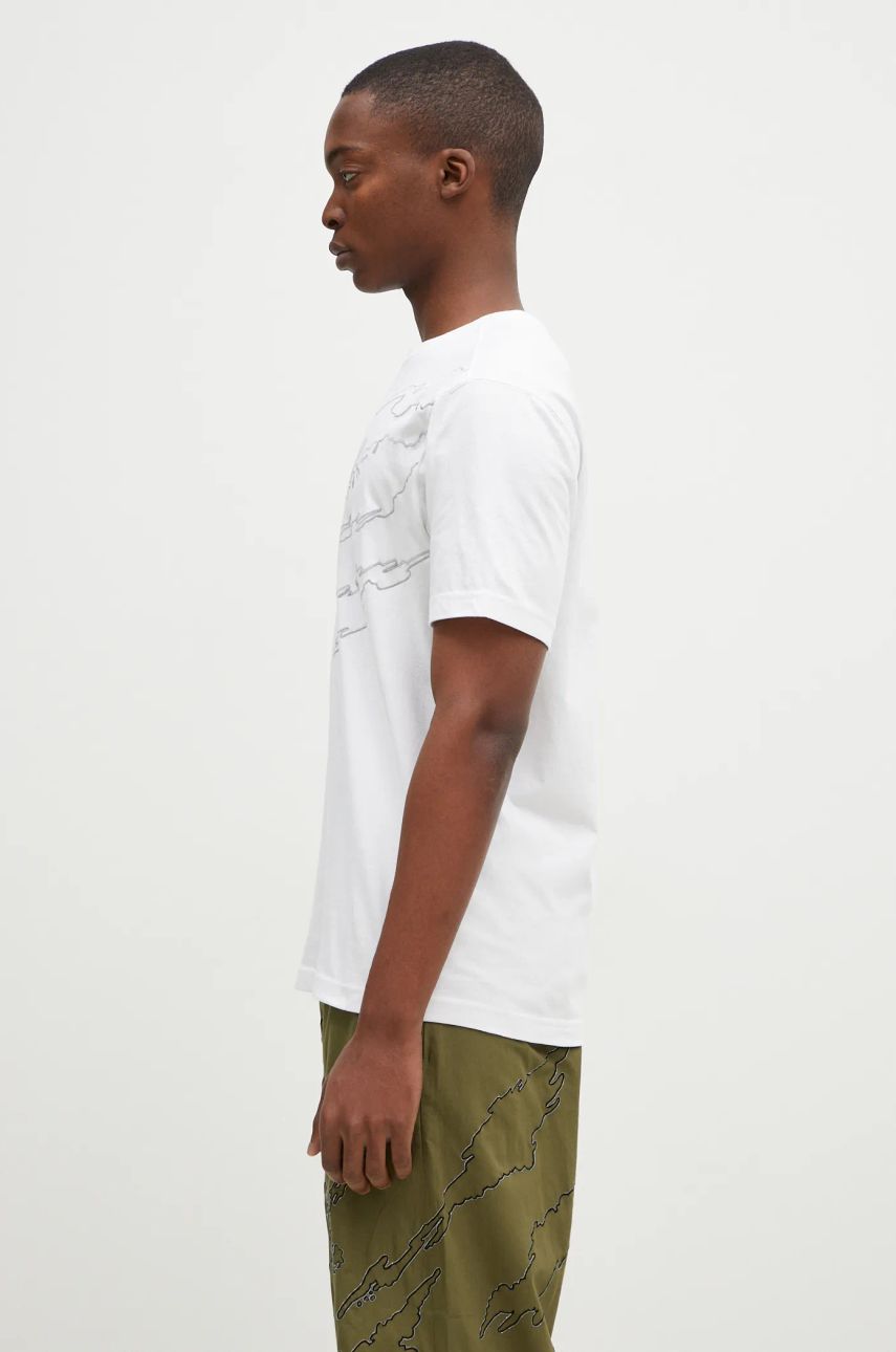 Тениска Maharishi Sparse Bonsai T-Shirt Бяло | 5339-WHT, 1