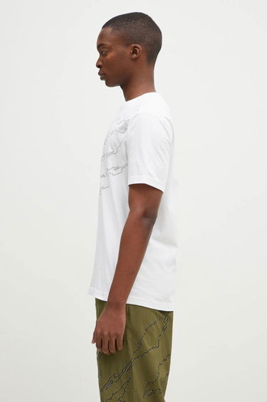 Тениска Maharishi Sparse Bonsai T-Shirt Бяло | 5339-WHT, 1