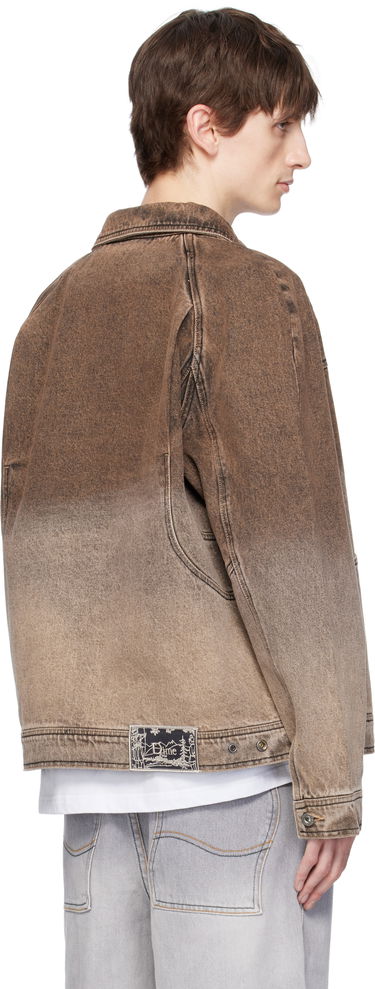 Яке Dime Dime Gradient Denim Jacket Кафяво | DIMESP253BRW, 2