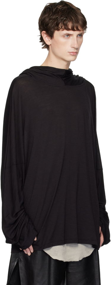 Суитчър Rick Owens Concordians Loose-Fit Cowl Neck Tunic Hoodie Бежово | RR02E1502 JSW, 4