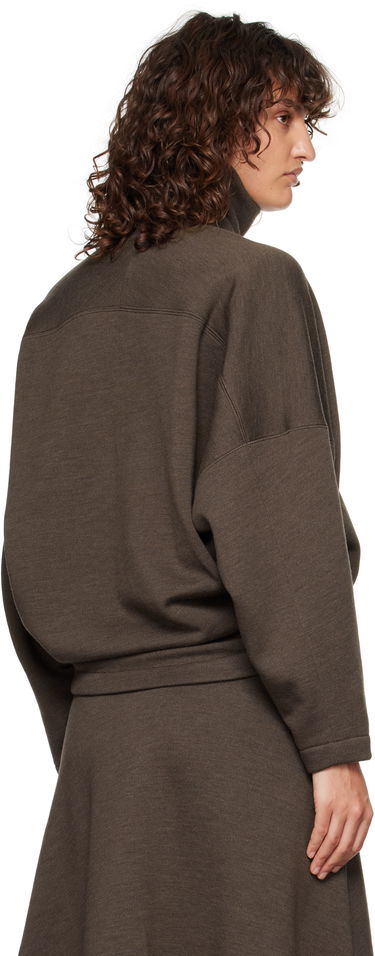 Пуловер LEMAIRE Lemaire High Neck Sweatshirt Кафяво | TO1286 LJ1020, 2