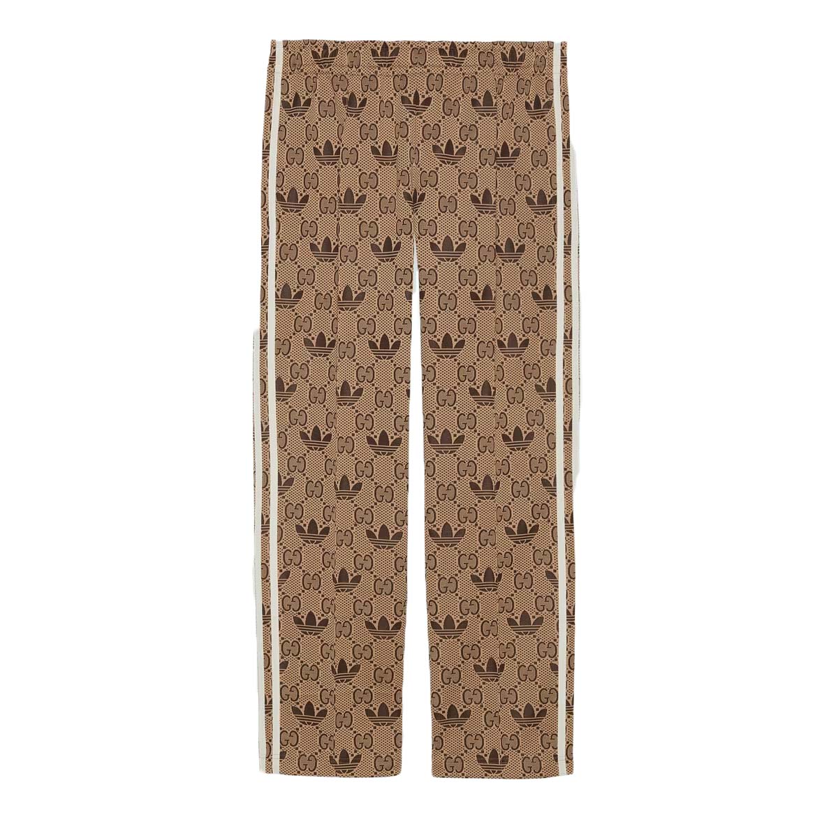 Спортни панталони Gucci GG x Trefoil Jacquard Sweatpants Beige/Ebony Бежово | ‎722999 XJE1O 9742, 0