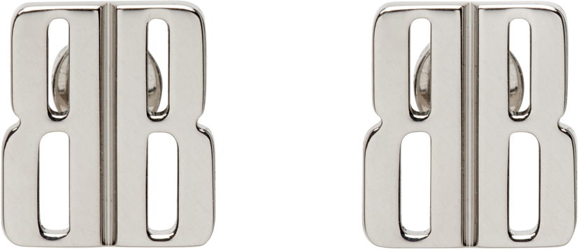 Обеци Balenciaga Balenciaga Nano XS Stud Earrings Металик | 831948TZ99S