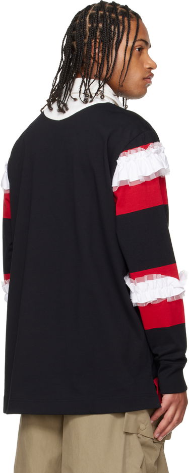 Поло тениска Simone Rocha Simone Rocha Ruffle Rugby Polo Многоцветен | 5360B 1282, 2
