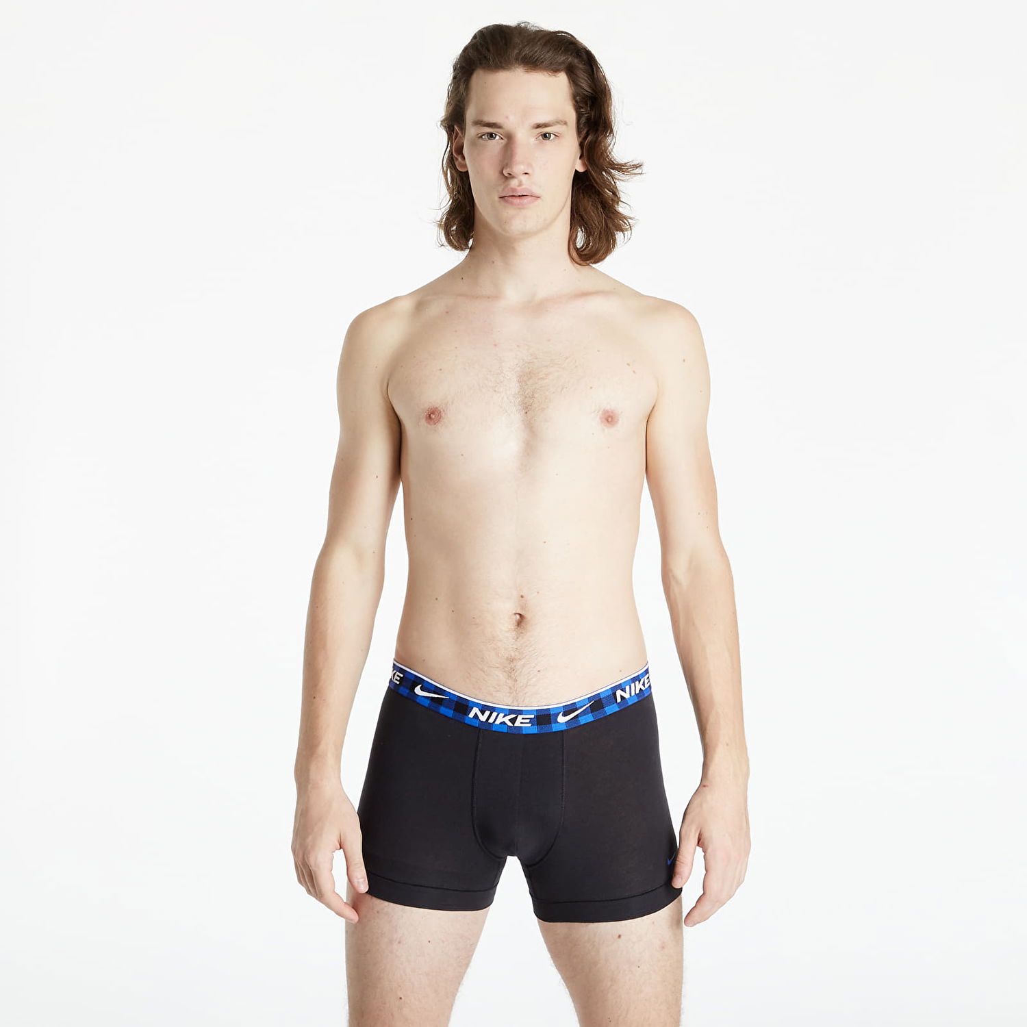 Бельо и чорапи Nike Everyday Cotton Stretch 3 Pack Trunk Черно | KE1008-KUT, 1