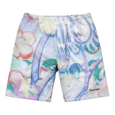 Къси панталони Supreme Landscape Print Sweatshorts Многоцветен | SUP-SS18-773