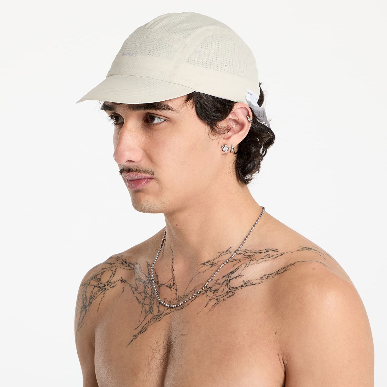 Шапка с козирка Satisfy Satisfy Rippy Air Trail Cap Бежово | 31013-OW-SA, 1