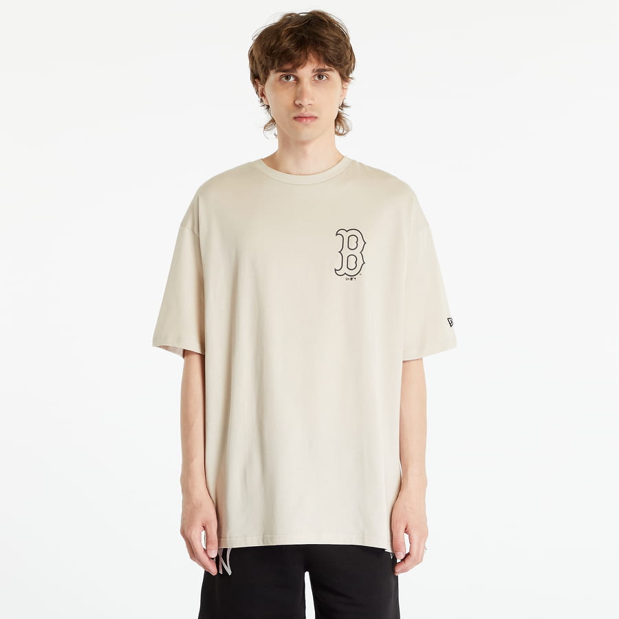 Тениска New Era Mlb Team Graphic Tee Бежово | 60357127, 1