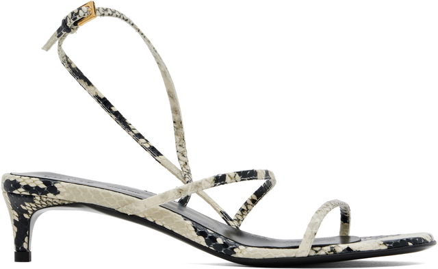 Loop Kitten Heel Sandals