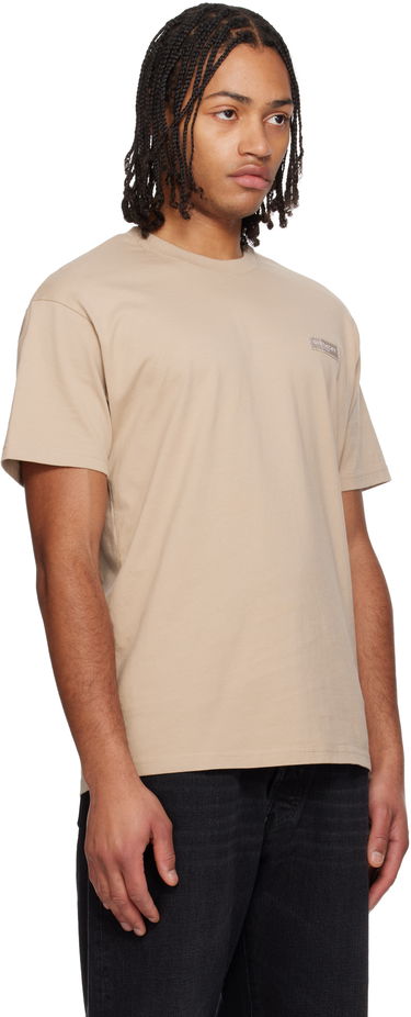 Тениска Givenchy 'GIVENCHY Paris' Gros Grain T-shirt Бежово | BM71NK3YSJ250, 1