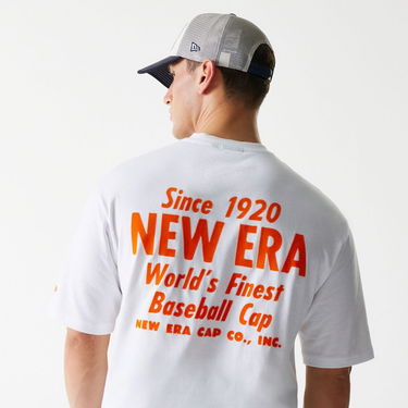Тениска New Era New Era Finest Graphic Tee Бяло | 60684381, 5
