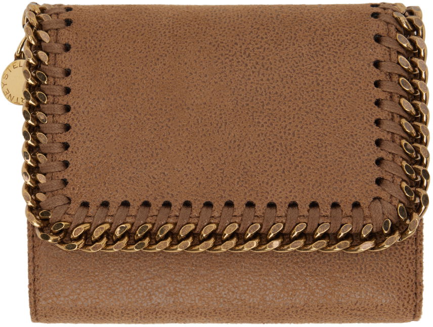 Портфейл Stella McCartney Small Flap Wallet Кафяво | 431000WP0405, 0