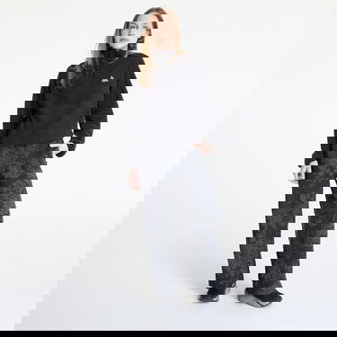 Панталони Nike Sportswear Collection Mid-Rise Jacquard Track Pants Черно | HF9588-010, 4