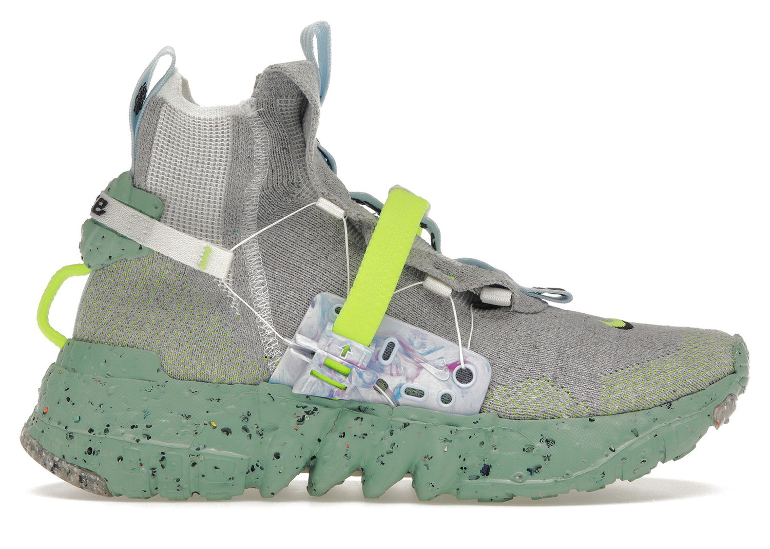 Кецове и обувки Nike Space Hippie 03 Healing Jade Сиво | CQ3989-004, 0