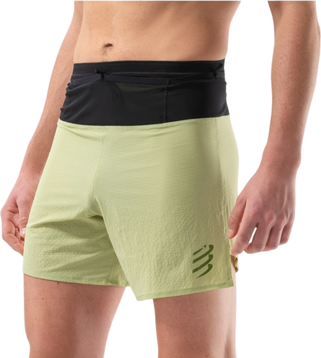 Къси панталони Compressport Trail Racing Overshorts Зелено | ashm3736-ashm3736039, 0