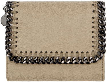 Портфейл Stella McCartney Stella McCartney Falabella Tri-Fold Wallet Бежово | 431000WP0445, 0
