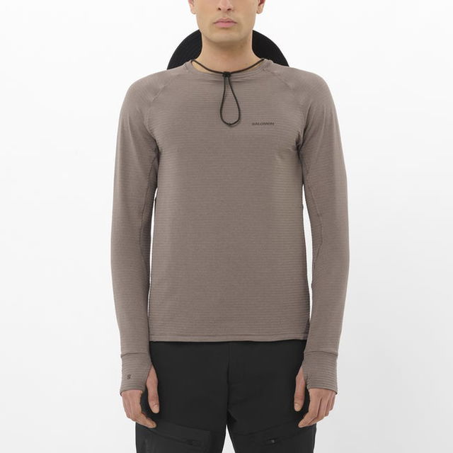 Essential Lightwarm Ribbed Long Sleeve Base Layer