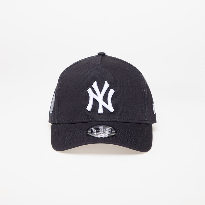 Шапка с козирка New Era New York Yankees Aframe MLB Patch Cap Navy/ White Тъмно синьо | 60580706