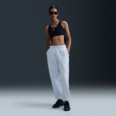 Спортни панталони Nike Sportswear Phoenix Fleece High-Waisted Loose Fit Pants Синьо | FZ5996-423, 2
