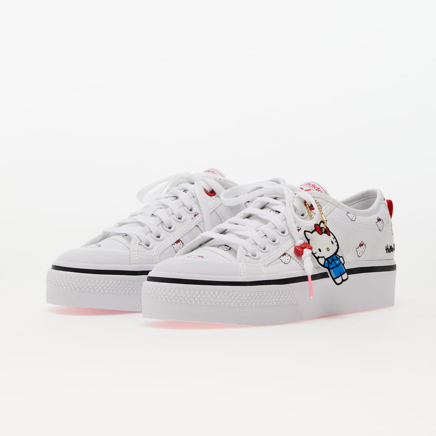 Кецове и обувки adidas Originals Nizza Low Бяло | HQ6239, 1