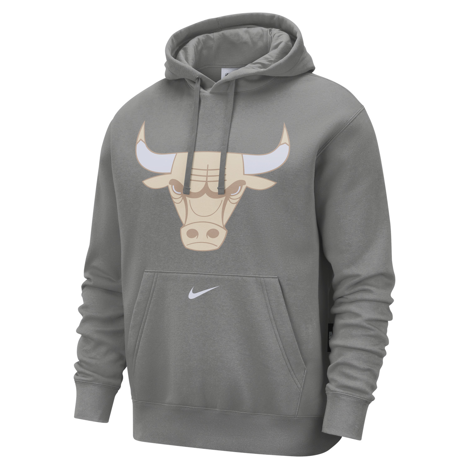 Суитчър Nike NBA Chicago Bulls Club City Edition Fleece Hoodie Сиво | FZ0593-002, 1