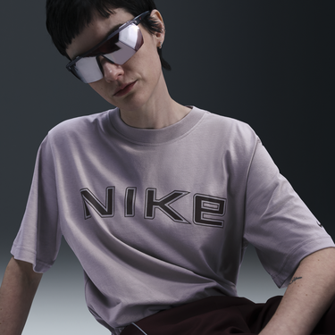 Тениска Nike Sportswear Loose Fit Printed T-Shirt Лилаво | HQ1679-226, 3