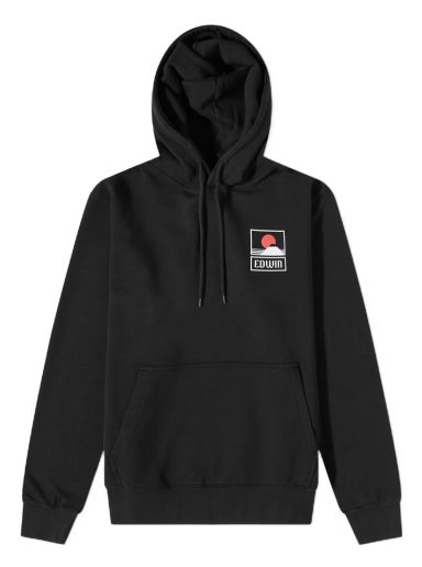 Sunset Mt Fuji Popover Hoody