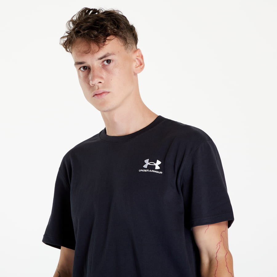 Тениска Under Armour EMB Heavyweight Черно | 1373997-001, 1
