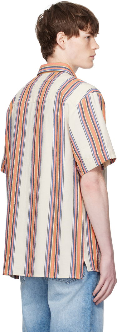 Риза A.P.C. A.P.C. Ross Striped Linen Short-Sleeve Button-Down Shirt Многоцветен | COHIA-H12541, 2