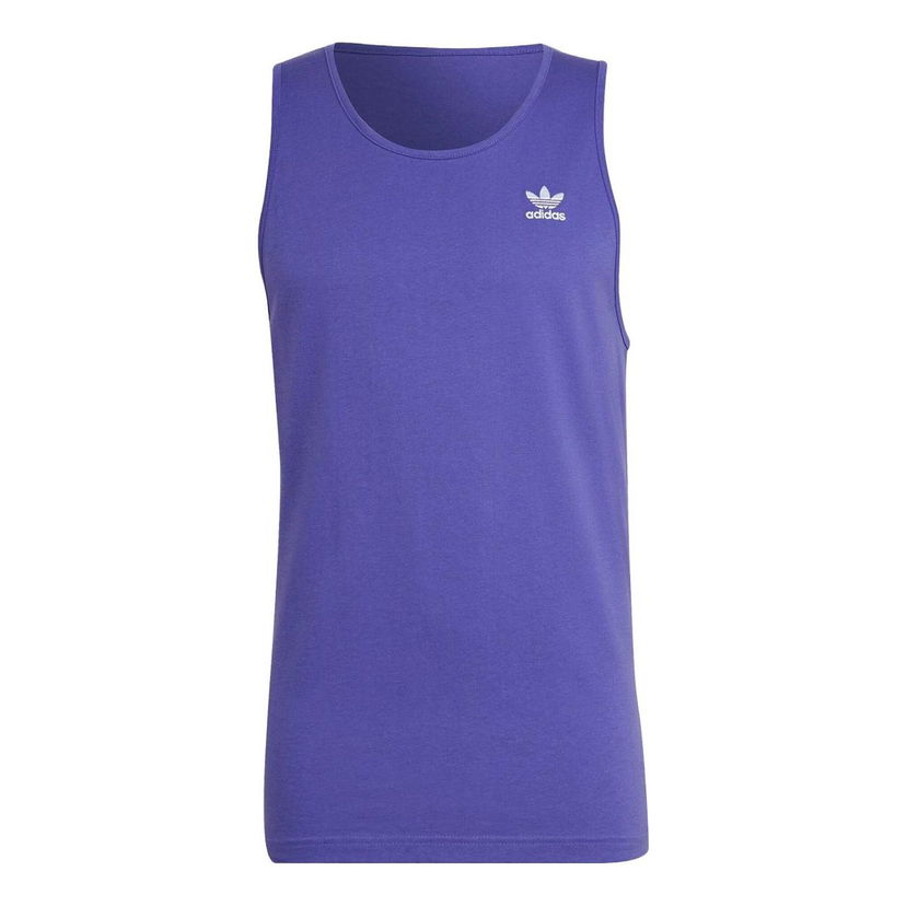 Потник adidas Originals Essentials Trefoil Tank Top Лилаво | HE9432