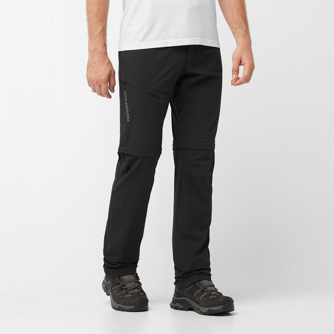 Панталони Salomon Wayfarer Zip-Off Hiking Pants Черно | LC2019700, 0