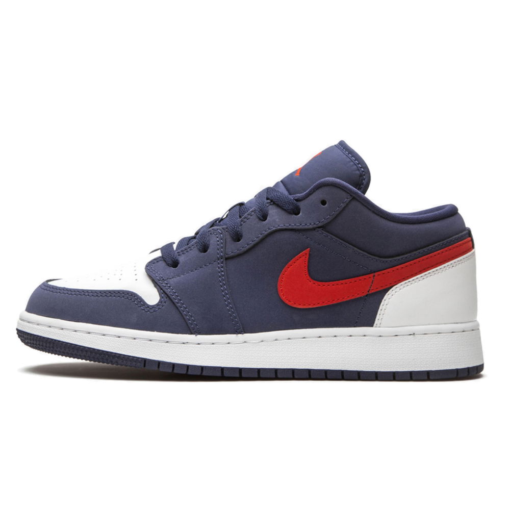 Кецове и обувки Jordan Air Jordan 1 Low GS "USA" Синьо | CV9844-400, 0