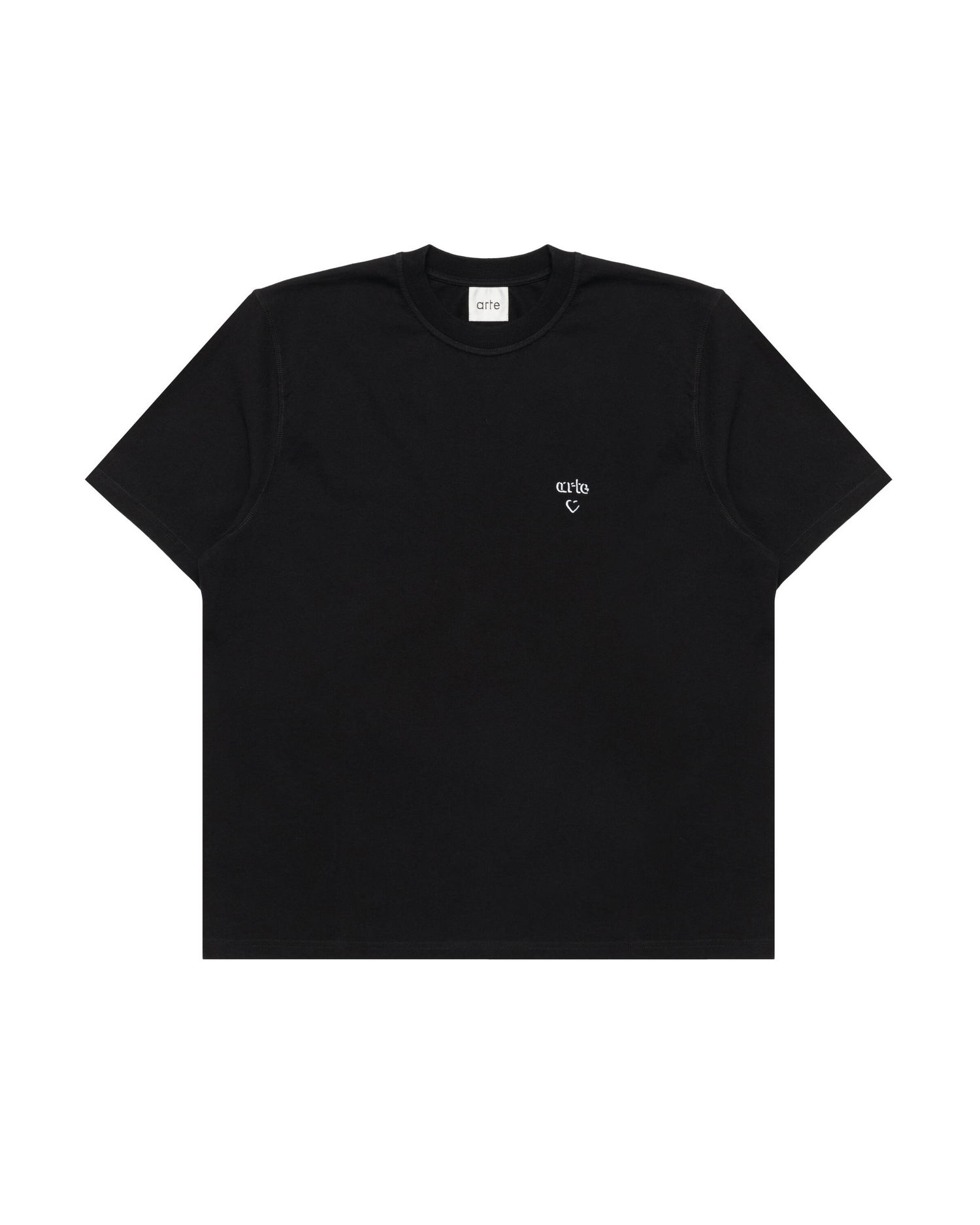 Тениска Arte Antwerp Arte Antwerp Heart T-Shirt Черно | AW25-104T-BLK, 0