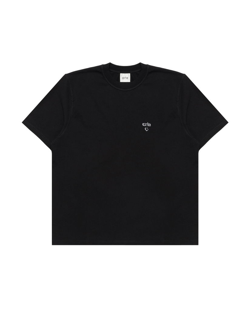 Тениска Arte Antwerp Arte Antwerp Heart T-Shirt Черно | AW25-104T-BLK