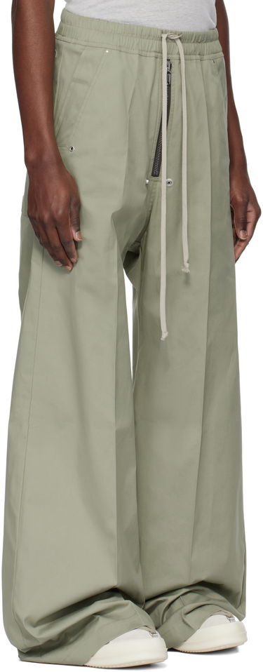Панталони Rick Owens Rick Owens Hollywood Wide Bela Trousers Кафяво | RU01E5366 TE, 4