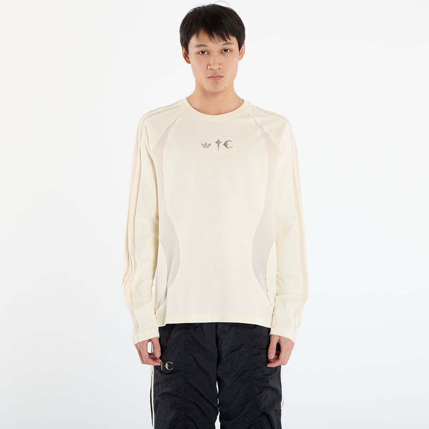Тениска adidas Originals Thug Club Teamgeist Long Sleeve T-Shirt Бежово | KC2198, 0