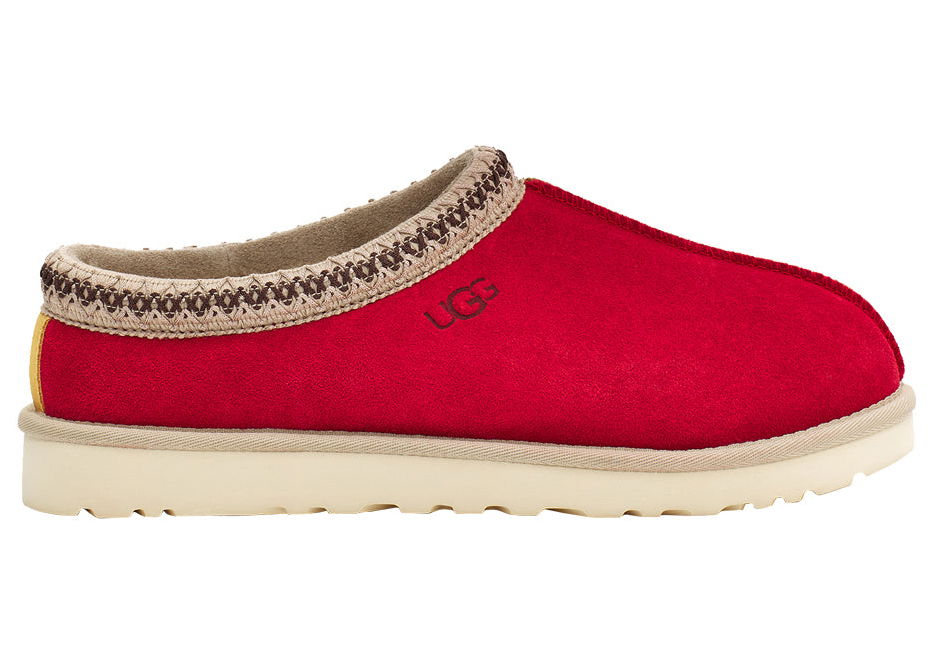 Кецове и обувки UGG Tasman Slipper Chestnut Samba Червено | 1123658-CSBR, 0