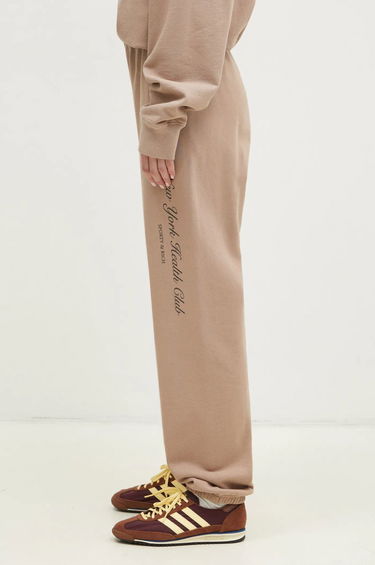 Спортни панталони Sporty & Rich Sporty & Rich NY Health Club Printed Sweatpants Кафяво | PA036512043BE05, 1