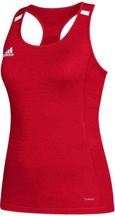 Потник adidas Originals TEAM19 Compression Tank Червено | dx7276