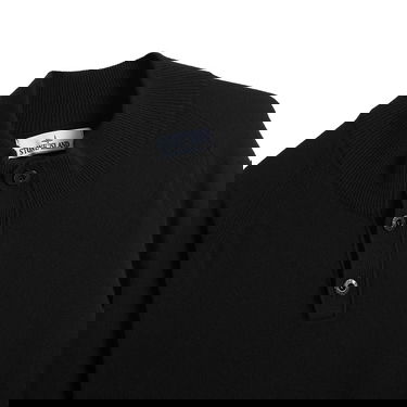 Пуловер Stone Island Geelong Wool Half Button Knit, Large Черно | K1S155100043-V0029, 3