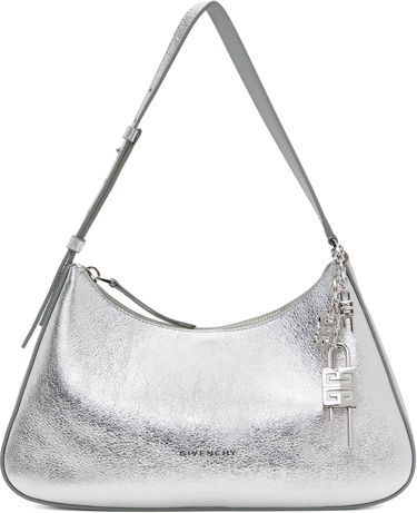 Чанта през рамо Givenchy Small Metallic Leather Shoulder Bag Металик | BB511JB1ZB934, 0