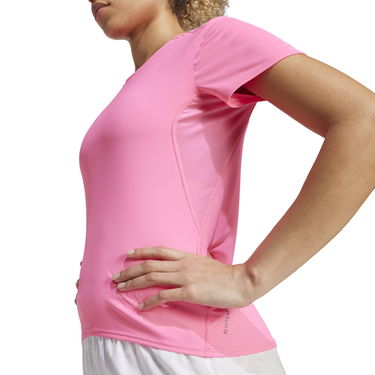 Тениска adidas Performance Adizero E Running T-Shirt Розово | JF3497, 5